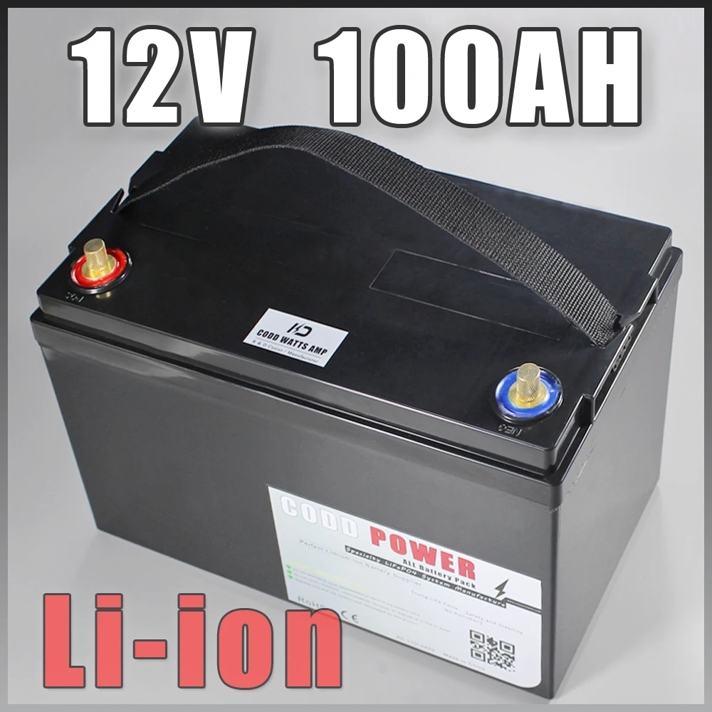 12V 100AH Солнечный свет Golf Car UPS комплект литий ионный батарей|battery pack lithium|12v 100ah lithium
