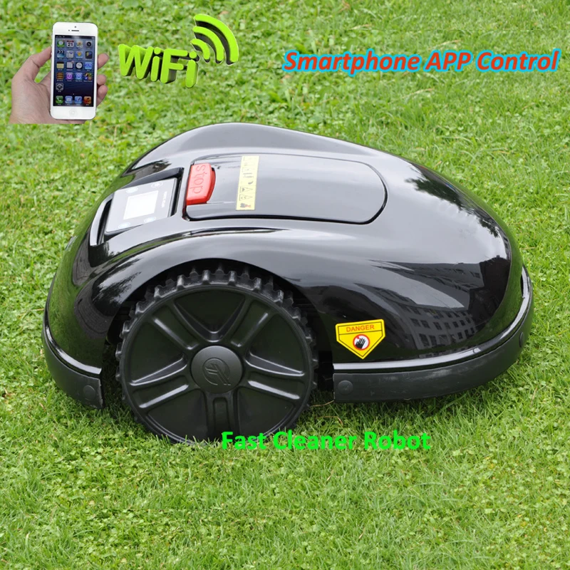 NEWEST GYROSCOPE Function Smartphone WIFI APP Robot Grass Cutter E1600T with extra 200 meters wire and 200pcs pegs
NEWEST GYROSCOPE Function Smartphone WIFI APP Robot Grass Cutter E1600T with extra 200 meters wire and 200pcs pegs