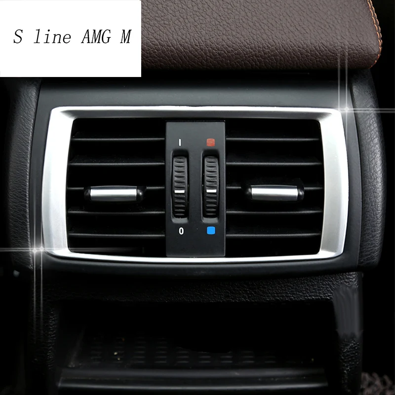 Car styling For BMW X3 F25 X4 F26 Rear air conditioning vent decorative frame air outlet trim sticker Covers auto Accessories
Car styling For BMW X3 F25 X4 F26 Rear air conditioning vent decorative frame air outlet trim sticker Covers auto Accessories