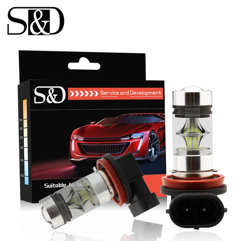 2Pcs H8 H11 Led Bulbs Super Bright 1200LM 360 degree beam Car Fog Lights DRL Driving Tail Lamp Car Light Source 12V White D035
2Pcs H8 H11 Led Bulbs Super Bright 1200LM 360 degree beam Car Fog Lights DRL Driving Tail Lamp Car Light Source 12V White D035