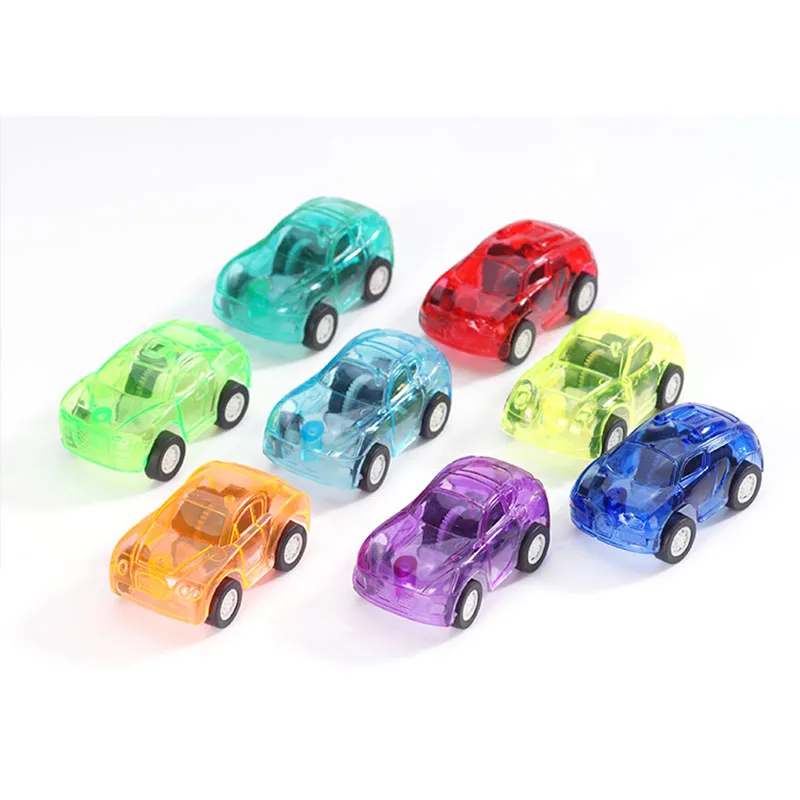 Mini Transparent Pull Back Diecast Car Hot Wheels Styling Vehicle Model Kids Baby Gift Plastic Toys for Children 100pcs/lot
Mini Transparent Pull Back Diecast Car Hot Wheels Styling Vehicle Model Kids Baby Gift Plastic Toys for Children 100pcs/lot