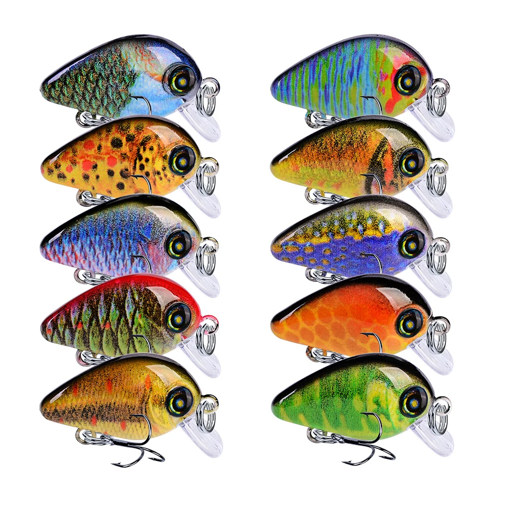 1pcs Crank Fishing Lures Lifelike Crankbaits Wobblers for Sea Fishing Hard Plastic Baits Pesca Isca 2.85cm 1.95g
1pcs Crank Fishing Lures Lifelike Crankbaits Wobblers for Sea Fishing Hard Plastic Baits Pesca Isca 2.85cm 1.95g