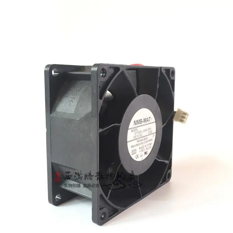 NMB-MAT 3115RL-04W-B59 12V 0.52A 8038 8CM 8cm * 8cm * 3.8cm 3-wire server chassis fan
NMB-MAT 3115RL-04W-B59 12V 0.52A 8038 8CM 8cm * 8cm * 3.8cm 3-wire server chassis fan