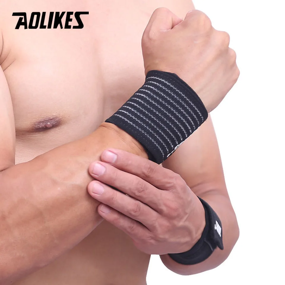 1PCS AOLIKES Cotton Elastic Bandage Hand Sport Wristband Gym Support Wrist Brace Wrap carpal tunnel
1PCS AOLIKES Cotton Elastic Bandage Hand Sport Wristband Gym Support Wrist Brace Wrap carpal tunnel