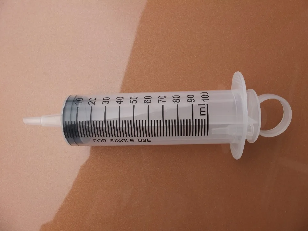 3 Pack 100ml Syringes, Large Reusable Indutrial Syringe Great for Scientific Labs, Refilling, Measuring E-Liquids, E-cigs
3 Pack 100ml Syringes, Large Reusable Indutrial Syringe Great for Scientific Labs, Refilling, Measuring E-Liquids, E-cigs