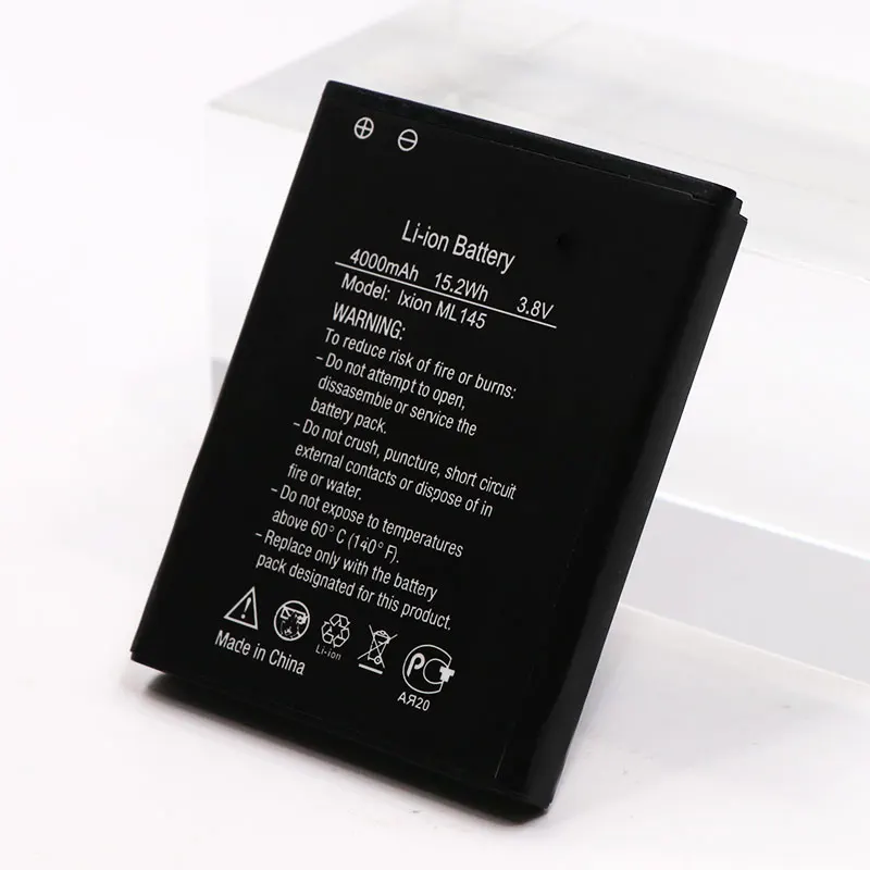 WEIYU 10PCS/LOT 4000mAh battery For DEXP Ixion ML145 Snatch SE phone Replacement Batteries Bateria
WEIYU 10PCS/LOT 4000mAh battery For DEXP Ixion ML145 Snatch SE phone Replacement Batteries Bateria