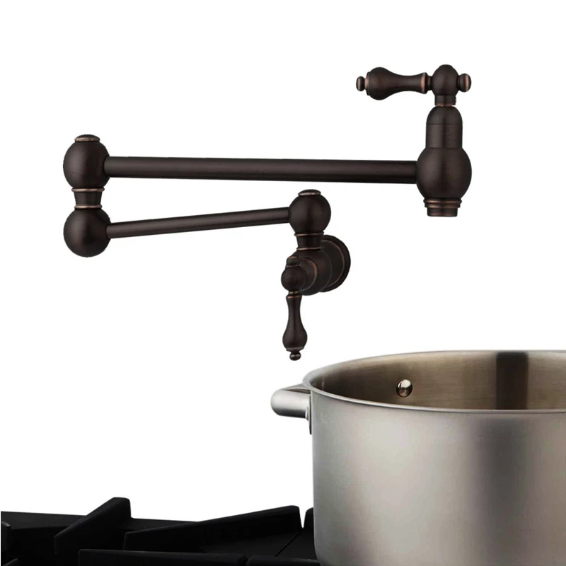 Solid Brass Pot Filler Tap Double-Jointed Swinging Wall Mount Kitchen Pot Filler Faucet Multiple colors tap
Solid Brass Pot Filler Tap Double-Jointed Swinging Wall Mount Kitchen Pot Filler Faucet Multiple colors tap