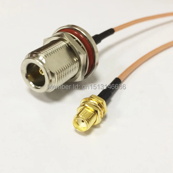 New Wireless Modem Cable SMA Female Jack To N Female Jack RG316 Wholesale Fast Ship 15CM 6inch
New Wireless Modem Cable SMA Female Jack To N Female Jack RG316 Wholesale Fast Ship 15CM 6inch