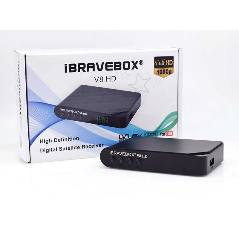 iBRAVEBOX V8 HD Satellite Receiver Support CCAM DVB S2 TV Tuner HD 1080P Digital Satellite TV Receiver Receptor
iBRAVEBOX V8 HD Satellite Receiver Support CCAM DVB S2 TV Tuner HD 1080P Digital Satellite TV Receiver Receptor