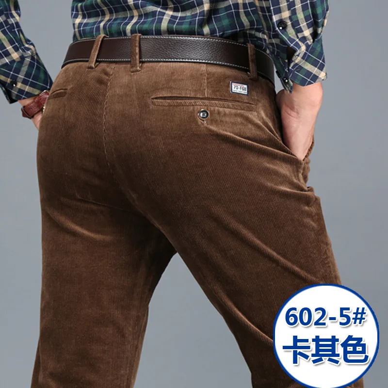 New Arrival Fashion Elastic 97% Cotton Corduroy Trousers Men Autumn Winter Straight Casual Loose Full Length Plus Size 29-40 42
New Arrival Fashion Elastic 97% Cotton Corduroy Trousers Men Autumn Winter Straight Casual Loose Full Length Plus Size 29-40 42
