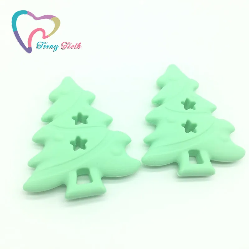 Teeny Teeth 10pcs BPA Free Silicone Christmas Tree Pacifier Teether Pendants DIY Baby Shower Nursing Chewing Jewelry Sensory Toy
Teeny Teeth 10pcs BPA Free Silicone Christmas Tree Pacifier Teether Pendants DIY Baby Shower Nursing Chewing Jewelry Sensory Toy