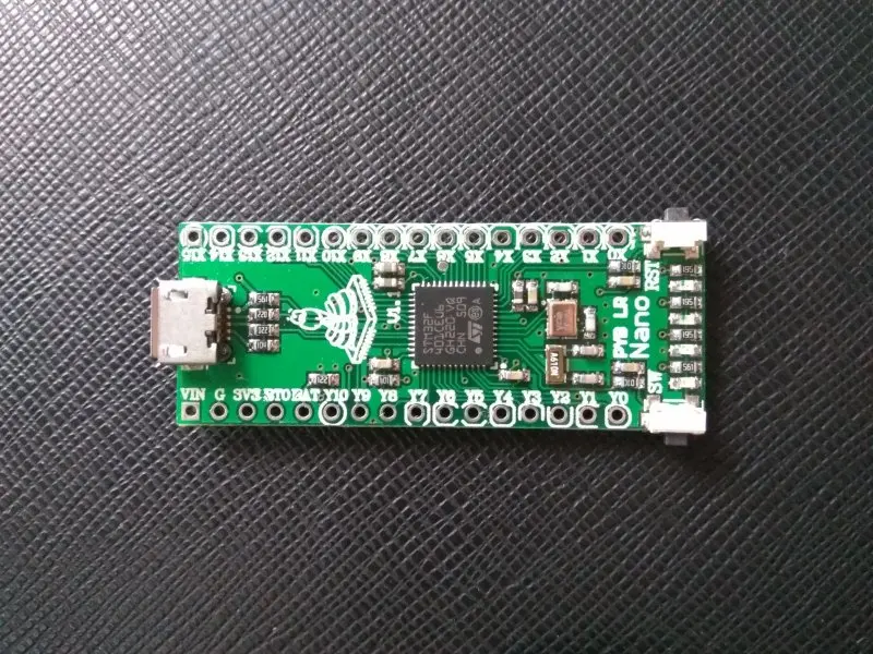 Фото DIY Micro USB Mini низкая цена макетная плата MicroPython PYB Nano совместимая с Pyboard для робота