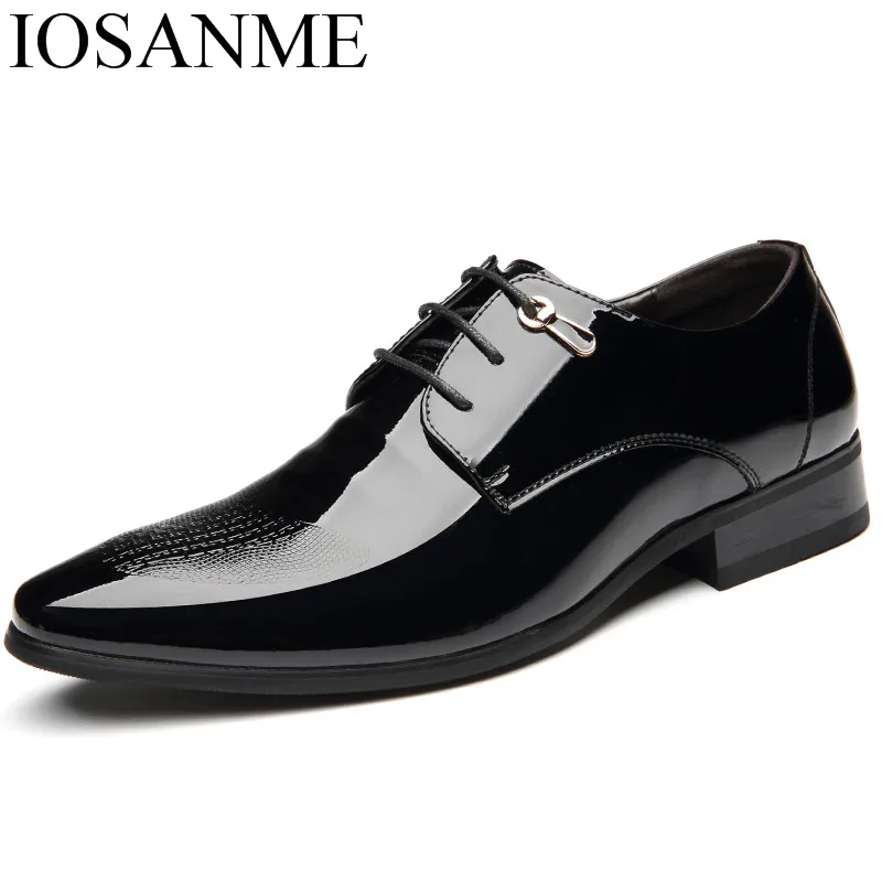 pointed toe formal men patent leather shoes italian brand business elegant male footwear designer new derby oxford shoes for men
pointed toe formal men patent leather shoes italian brand business elegant male footwear designer new derby oxford shoes for men