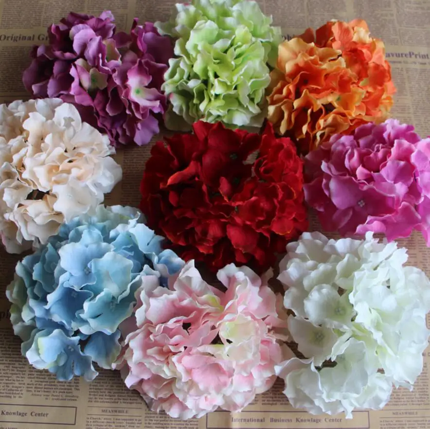 20pcs 14cm Hydrangea Artificial Silk Flower Heads For Wedding Home Bridal Bouquet Decoration 9 Color For choose
20pcs 14cm Hydrangea Artificial Silk Flower Heads For Wedding Home Bridal Bouquet Decoration 9 Color For choose