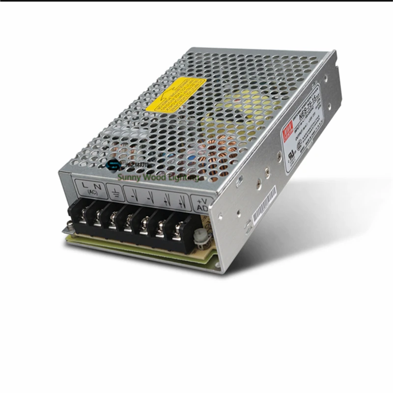 100-240Vac to 15VDC ,75W ,15V5A UL Listed power supply ,Led light,led signboard driver ,NES-75-15
100-240Vac to 15VDC ,75W ,15V5A UL Listed power supply ,Led light,led signboard driver ,NES-75-15