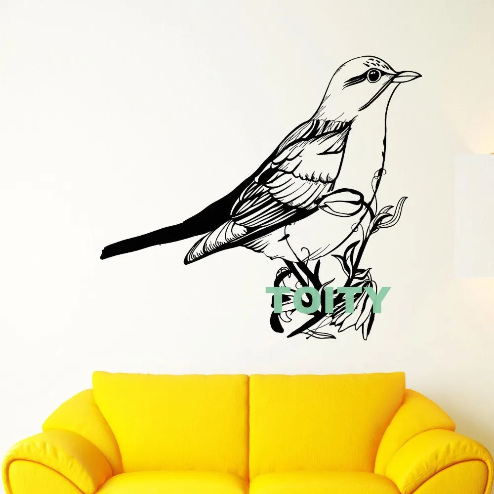 Vinyl Wall Decal Songbird Bird On Branch Animal Nature Flowers Sticker Home Interior Bedroom Decor Design Mural H57cm x W66cm
Vinyl Wall Decal Songbird Bird On Branch Animal Nature Flowers Sticker Home Interior Bedroom Decor Design Mural H57cm x W66cm