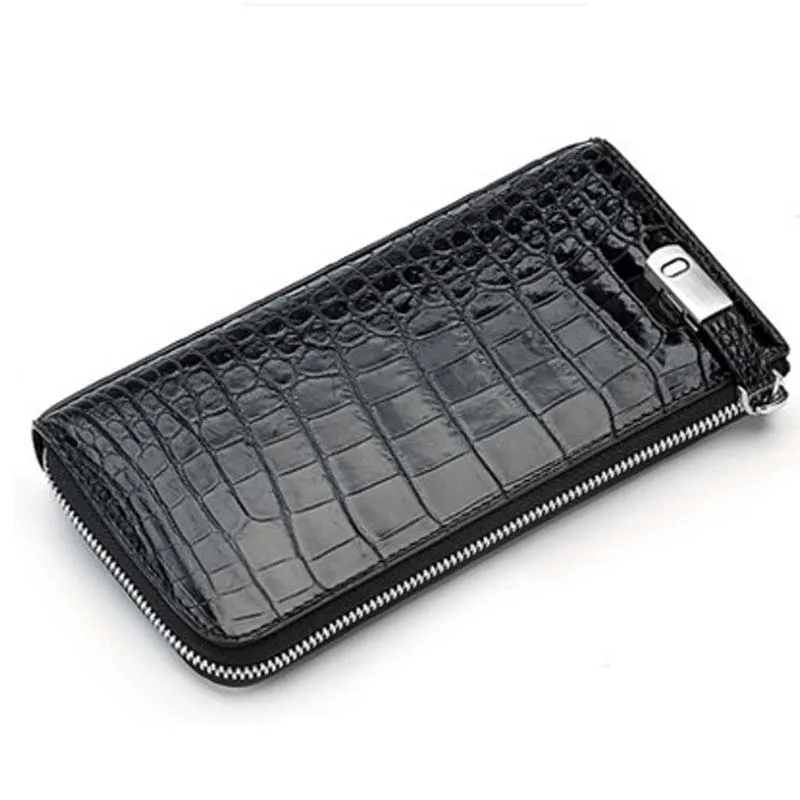 hlt Thai crocodile women purse lady genuine leather thin zipper women clutch bag male large capacity long hand purse
hlt Thai crocodile women purse lady genuine leather thin zipper women clutch bag male large capacity long hand purse