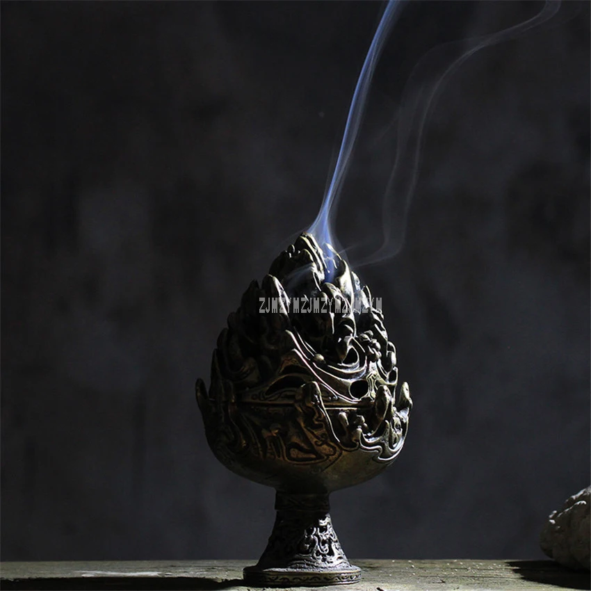 Classic Torch Design Metal Incense Burner Aromatherapy Smoke Mini Incense Censer Holder Stove Craft for Home Office Decoration
Classic Torch Design Metal Incense Burner Aromatherapy Smoke Mini Incense Censer Holder Stove Craft for Home Office Decoration
