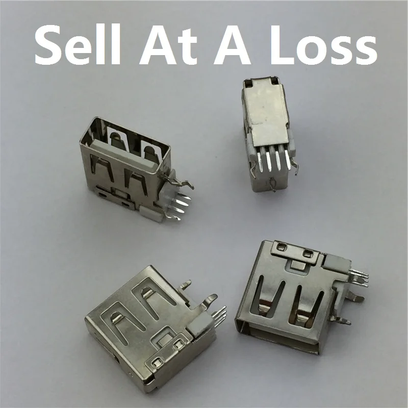 10pcs/lot USB 2.0 4Pin A Type Female Socket Connector G59 Side Pin Short Body for Data Transmission Charging
10pcs/lot USB 2.0 4Pin A Type Female Socket Connector G59 Side Pin Short Body for Data Transmission Charging
