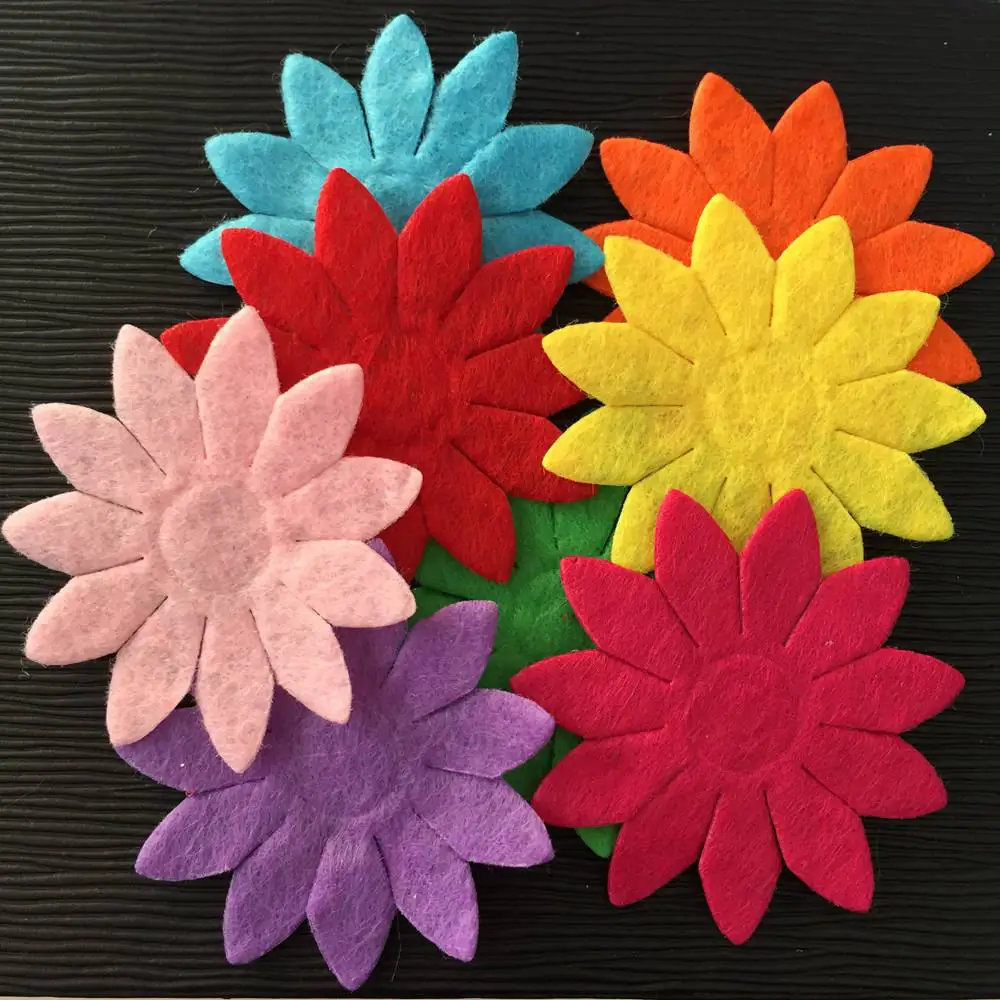 NEW 50PCS Mix 40mm Padded Felt Spring Flower Appliques Crafts Wedding Making DIY A73A
NEW 50PCS Mix 40mm Padded Felt Spring Flower Appliques Crafts Wedding Making DIY A73A