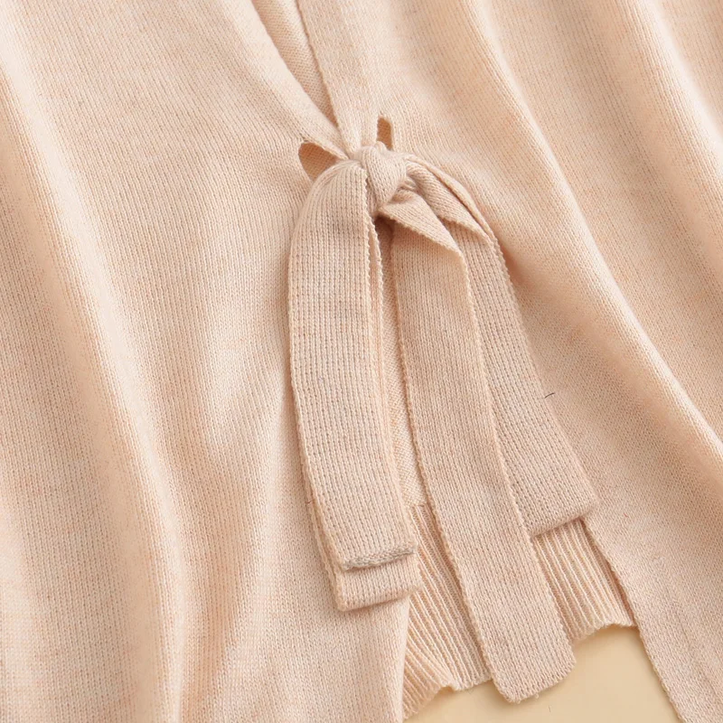 Women Autumn O Neck Cashmere Wool Vests Back with Lace Up Sweaters JECH 2018 Winter Casual Solid Sweater Pullover Knitted Female
Women Autumn O Neck Cashmere Wool Vests Back with Lace Up Sweaters JECH 2018 Winter Casual Solid Sweater Pullover Knitted Female