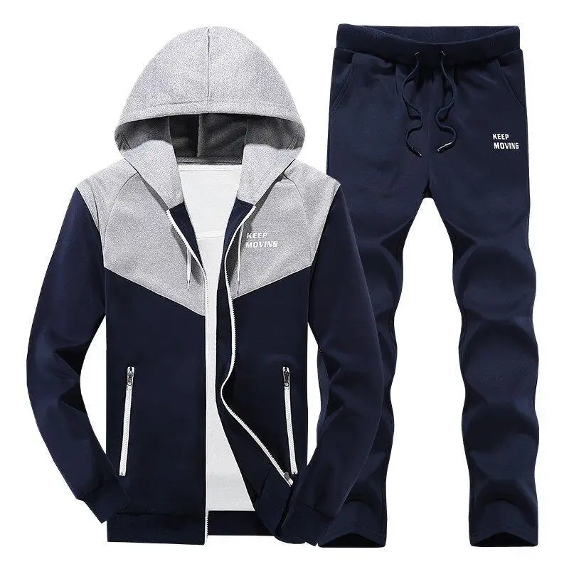 men clothes 2018 men set autumn men's fashion casual sports trousers suit Slim large size small straight tracksuit men
men clothes 2018 men set autumn men's fashion casual sports trousers suit Slim large size small straight tracksuit men