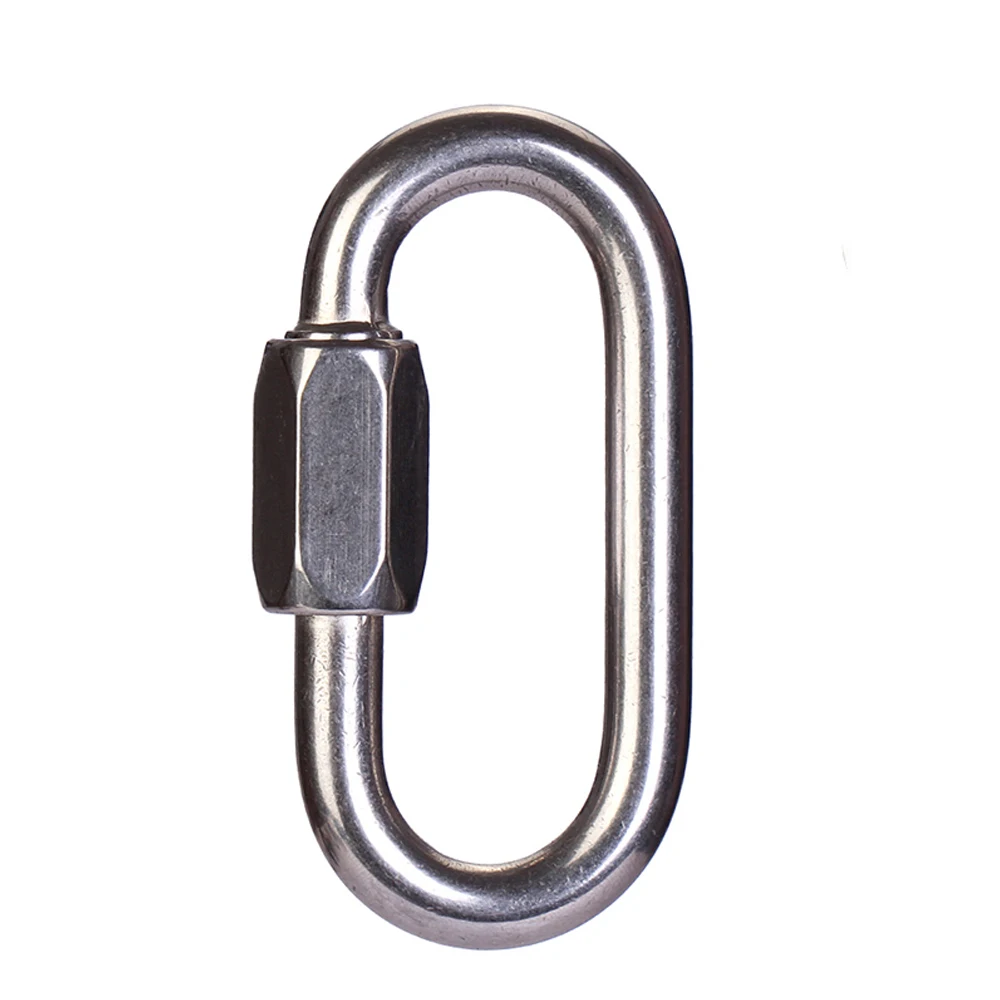 XINDA Brand High quality Professional Safety Master Lock Stainless Steel O-Shape Screw Gates Buckle Lock Carabiner Rock Climbing
XINDA Brand High quality Professional Safety Master Lock Stainless Steel O-Shape Screw Gates Buckle Lock Carabiner Rock Climbing