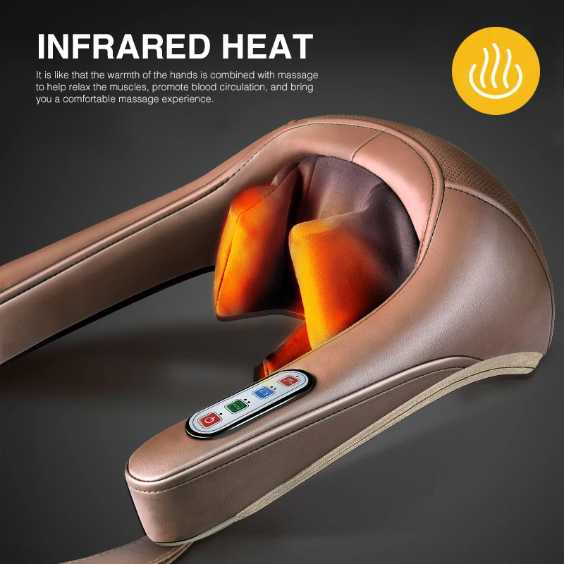 MARESE K11 Electric Neck Massage Shawl Deep Shiatsu Kneading Massager Cervical Shoulder Back Waist Body Massage
MARESE K11 Electric Neck Massage Shawl Deep Shiatsu Kneading Massager Cervical Shoulder Back Waist Body Massage