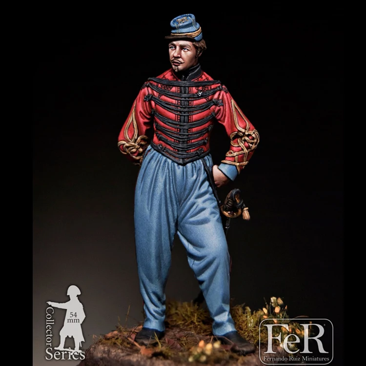 1/32 Spahi Officer, Crimea, 1855, 54mm, Resin Model figure GK, Historical character theme, Unassembled and unpainted kit
1/32 Spahi Officer, Crimea, 1855, 54mm, Resin Model figure GK, Historical character theme, Unassembled and unpainted kit