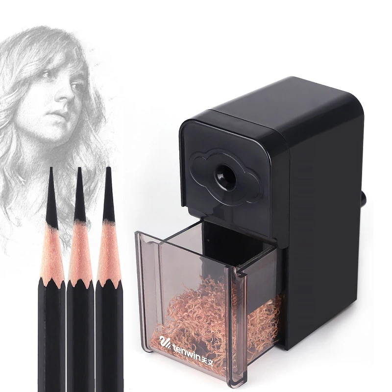 Tenwin Nib Adjustable Hand Pencil Sharpener Automatic Charcoal Pen Sharpeners For School Kids Gift Stationery Art Supplies
Tenwin Nib Adjustable Hand Pencil Sharpener Automatic Charcoal Pen Sharpeners For School Kids Gift Stationery Art Supplies