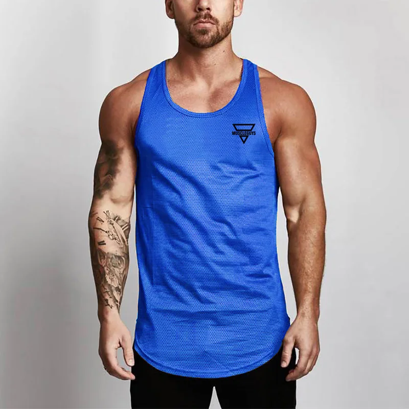 Mesh Men Tank Top Casual Fitness Singlets Mens Breathable Shirt Sleeveless Hip Hop Vest Print Polyester slim fit undershirt
Mesh Men Tank Top Casual Fitness Singlets Mens Breathable Shirt Sleeveless Hip Hop Vest Print Polyester slim fit undershirt