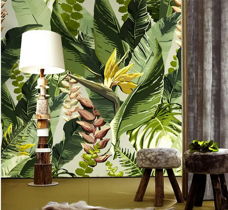 banana leaf wallpaper photo wall mural gree leaves flower for living room sofa background wall decorative large size murals
banana leaf wallpaper photo wall mural gree leaves flower for living room sofa background wall decorative large size murals