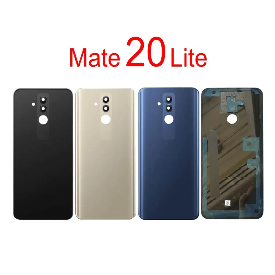 Крышка батарейного отсека для Huawei Mate 20 Mate20 Pro, Задняя стеклянная панель для Huawei Mate 20 Lite, задняя крышка корпуса с объективом камеры, замена
Крышка батарейного отсека для Huawei Mate 20 Mate20 Pro, Задняя стеклянная панель для Huawei Mate 20 Lite, задняя крышка корпуса с объективом камеры, замена