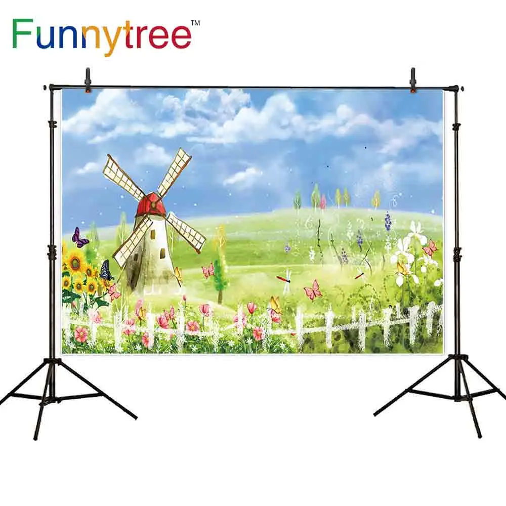 Фон для фотосъемки Funnytree, пейзаж, весна, ветряная мельница, искусство, Подсолнух, фотографический фон, новый реквизит для фотосъемки в студии
Фон для фотосъемки Funnytree, пейзаж, весна, ветряная мельница, искусство, Подсолнух, фотографический фон, новый реквизит для фотосъемки в студии