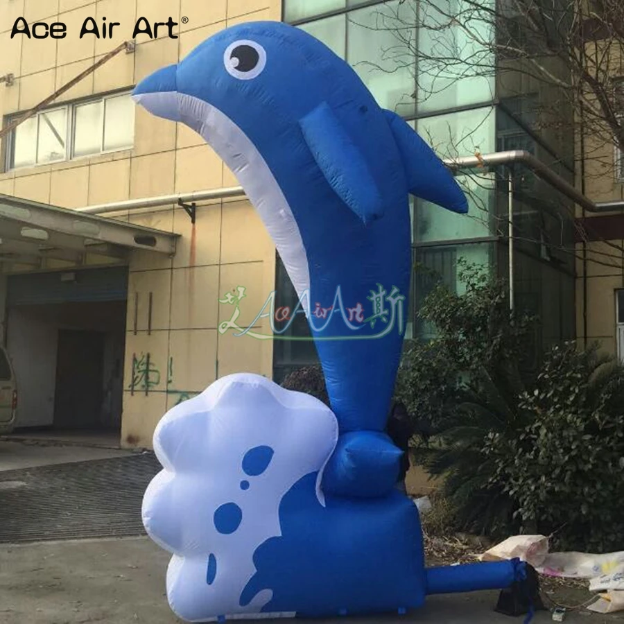 3mH New Arrived Animal Model Inflatable Dolphin Replica Porpoise with Stand Freely for Advertising and Decoration
3mH New Arrived Animal Model Inflatable Dolphin Replica Porpoise with Stand Freely for Advertising and Decoration