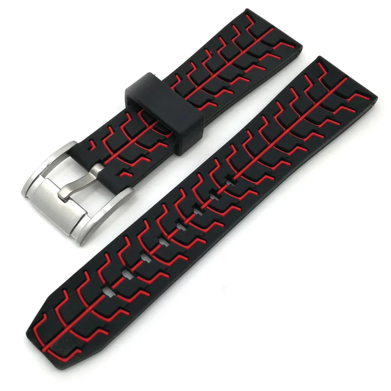 High Quality Silicone Soft Watch Strap 20mm 22mm 24mm waterproof Watch Band Bracelet Sport Wrist Band Universal Double Color
High Quality Silicone Soft Watch Strap 20mm 22mm 24mm waterproof Watch Band Bracelet Sport Wrist Band Universal Double Color