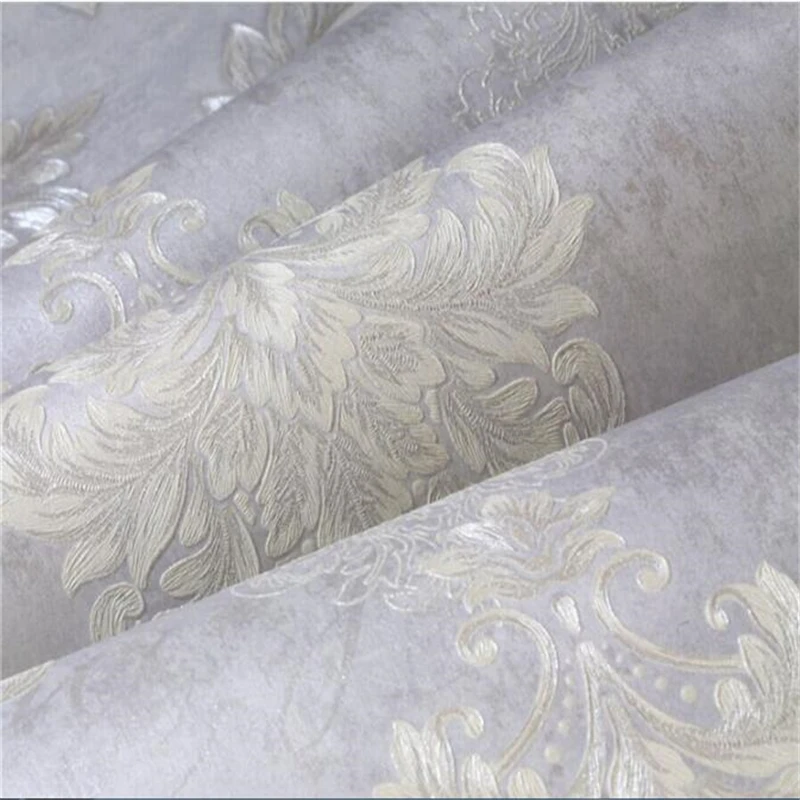 beibehang papel de parede 3d Non-woven European deep embossed murals Damascus light blue bedroom green 3D wallpaper
beibehang papel de parede 3d Non-woven European deep embossed murals Damascus light blue bedroom green 3D wallpaper