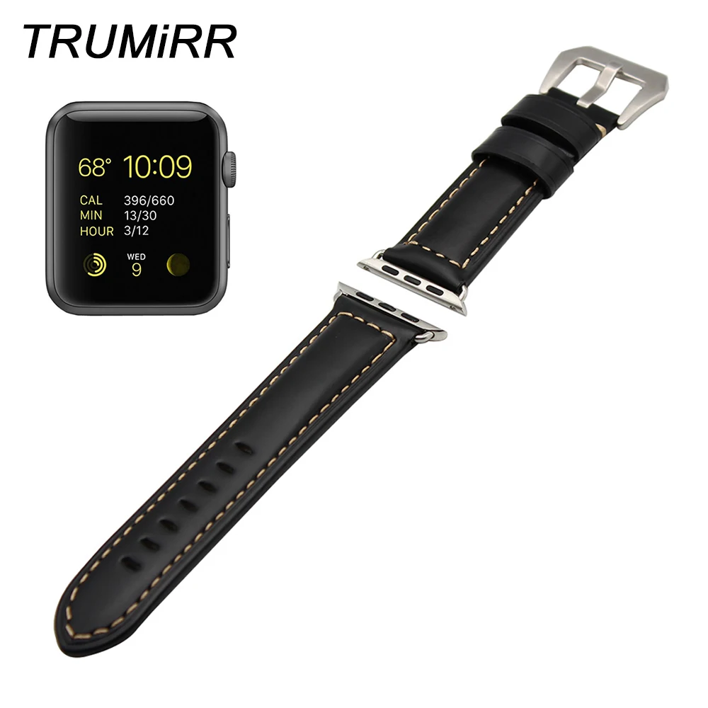 Italian Calf Leather Watchband + Polished Stainless Steel Tang Buckle for iWatch Apple Watch 38mm 42mm Wrist Band Strap Bracelet
Italian Calf Leather Watchband + Polished Stainless Steel Tang Buckle for iWatch Apple Watch 38mm 42mm Wrist Band Strap Bracelet