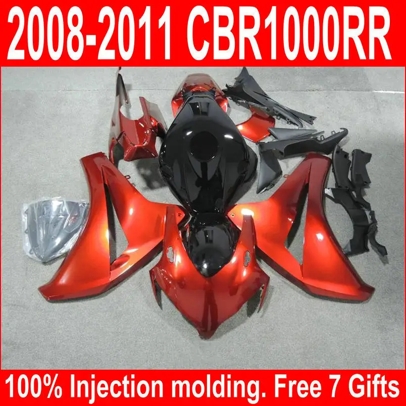 Injection Molded Fairing Kit Fit For Honda CBR1000RR 08-11 Wine Red Black Fairings Set CBR 1000 RR 2008-2011 YJ38
Injection Molded Fairing Kit Fit For Honda CBR1000RR 08-11 Wine Red Black Fairings Set CBR 1000 RR 2008-2011 YJ38