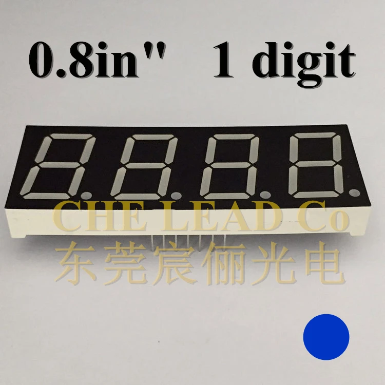 7 сегментный синий 0 8 "0.8in LED дисплей 71 6*25 8*8 5 мм Nixie трубка дюймов 4 битная