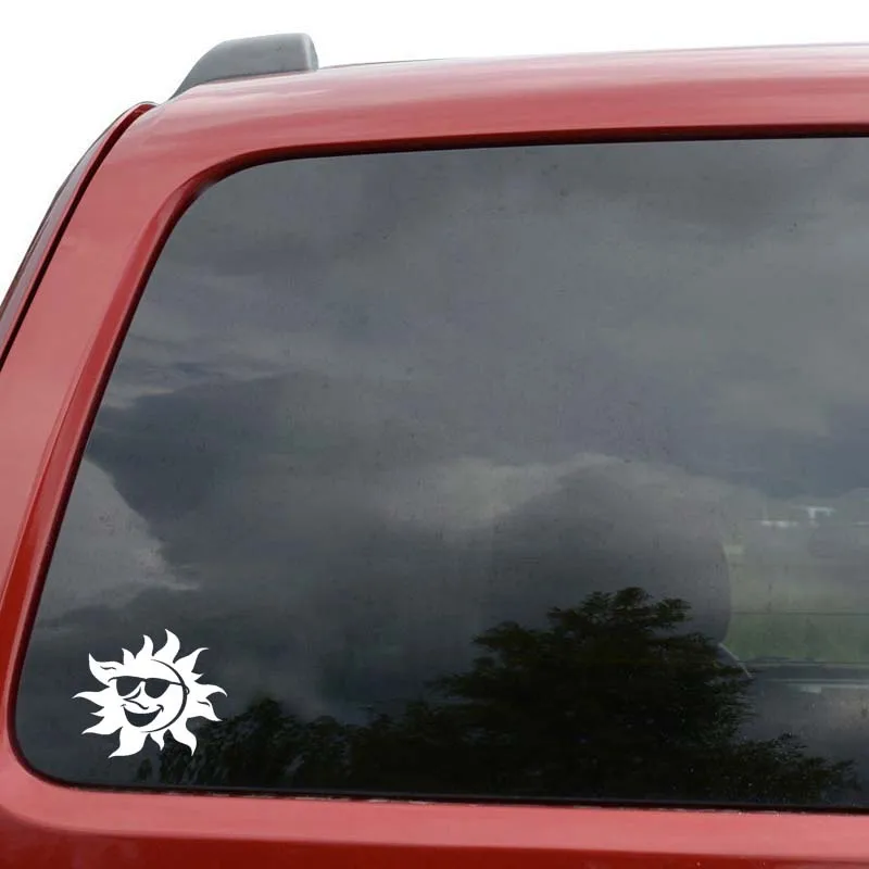 YJZT 14.5CM*12.1CM Unusually Happy Delicate Radiant Sun Decor Cute Dazzling Vinyl Decal Car Sticker Black/Silver C19-1283
YJZT 14.5CM*12.1CM Unusually Happy Delicate Radiant Sun Decor Cute Dazzling Vinyl Decal Car Sticker Black/Silver C19-1283