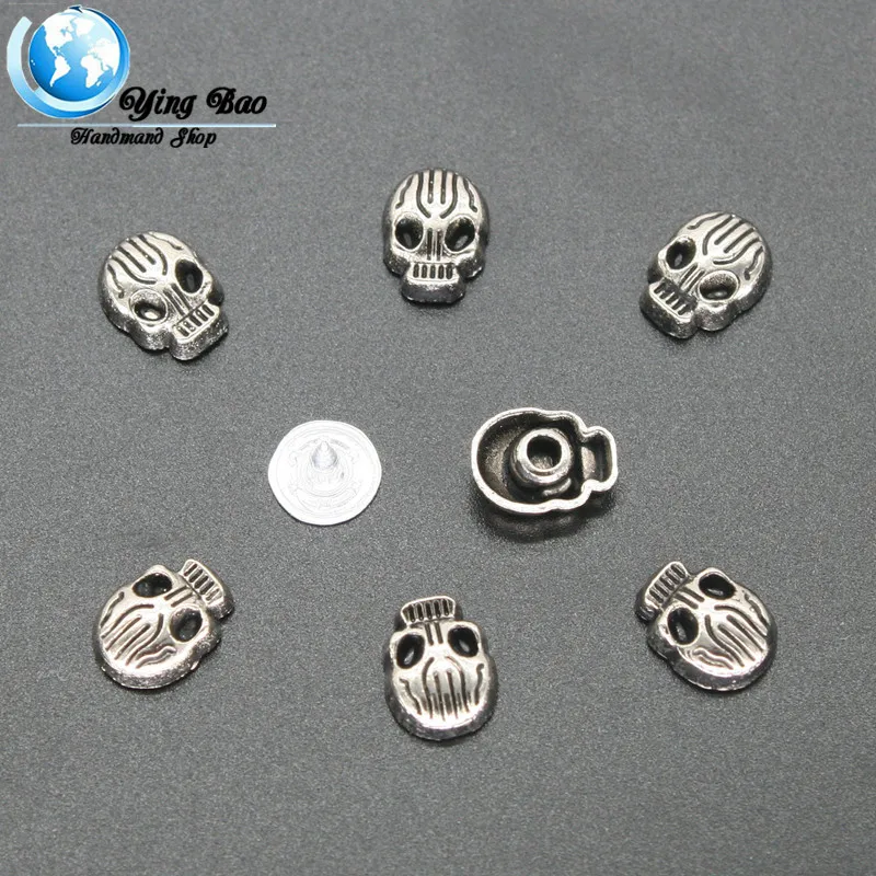 50sets/pack diy accessories for clothes punk metal collar skull Black nickel Leopard butterfly tiger cool decorative rivets H-07
50sets/pack diy accessories for clothes punk metal collar skull Black nickel Leopard butterfly tiger cool decorative rivets H-07
