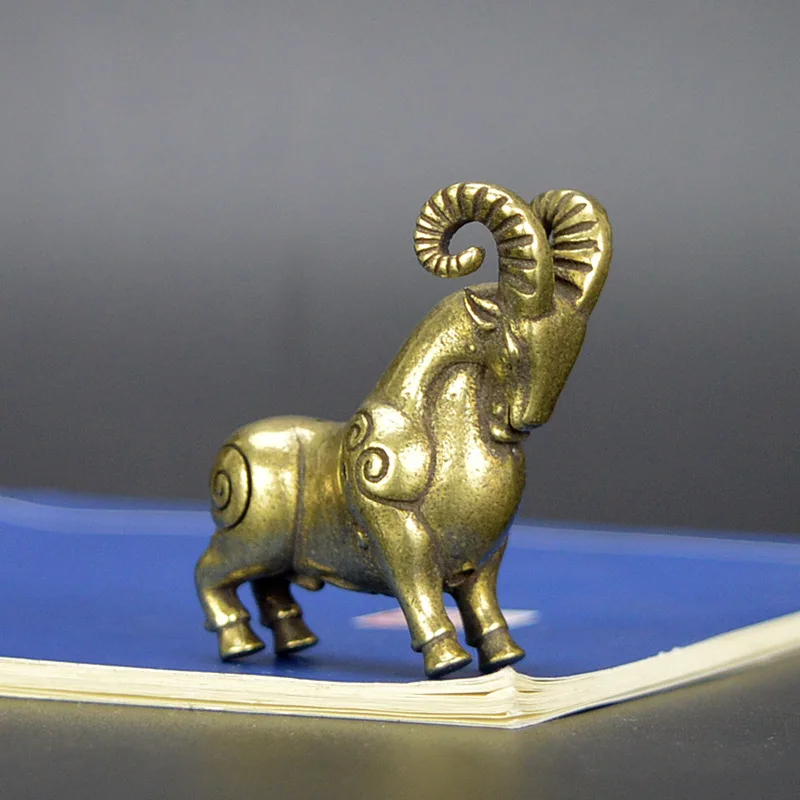 Pure copper as one wishes sheep, tabletop ornaments, ornament
Pure copper as one wishes sheep, tabletop ornaments, ornament