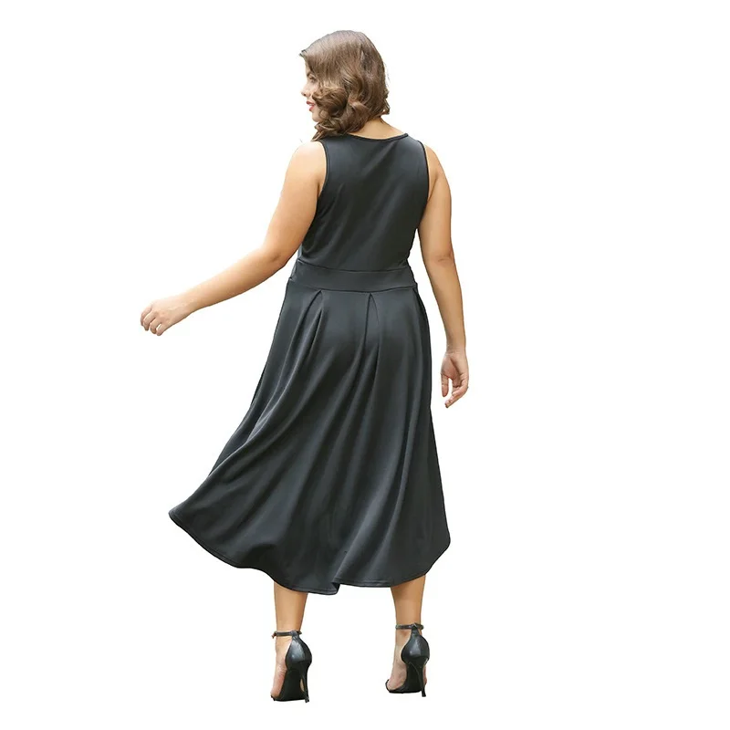 2019 Summer Sexy L-XXXL Women Sundress Large Size Asymmetrical Slash Off Shoulder Solid Dresses Plus Big Size Dress Clothing
2019 Summer Sexy L-XXXL Women Sundress Large Size Asymmetrical Slash Off Shoulder Solid Dresses Plus Big Size Dress Clothing