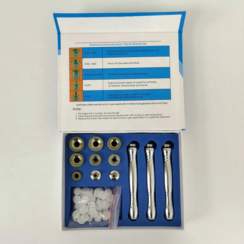 3 in 1 Diamond Tips Microdermabrasion Oxygen Sprayer Skin Care Machine Diamond Dermabrasion Machine
3 in 1 Diamond Tips Microdermabrasion Oxygen Sprayer Skin Care Machine Diamond Dermabrasion Machine