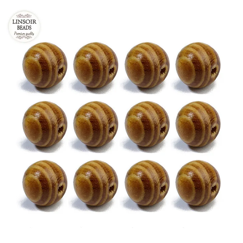 LINSOIR 100pcs/lot Round 6mm 8mm 10mm 12mm 14mm Wooded Beads Brown Natural Unfinished Wood Spacer Beads for DIY Jewelry Making
LINSOIR 100pcs/lot Round 6mm 8mm 10mm 12mm 14mm Wooded Beads Brown Natural Unfinished Wood Spacer Beads for DIY Jewelry Making