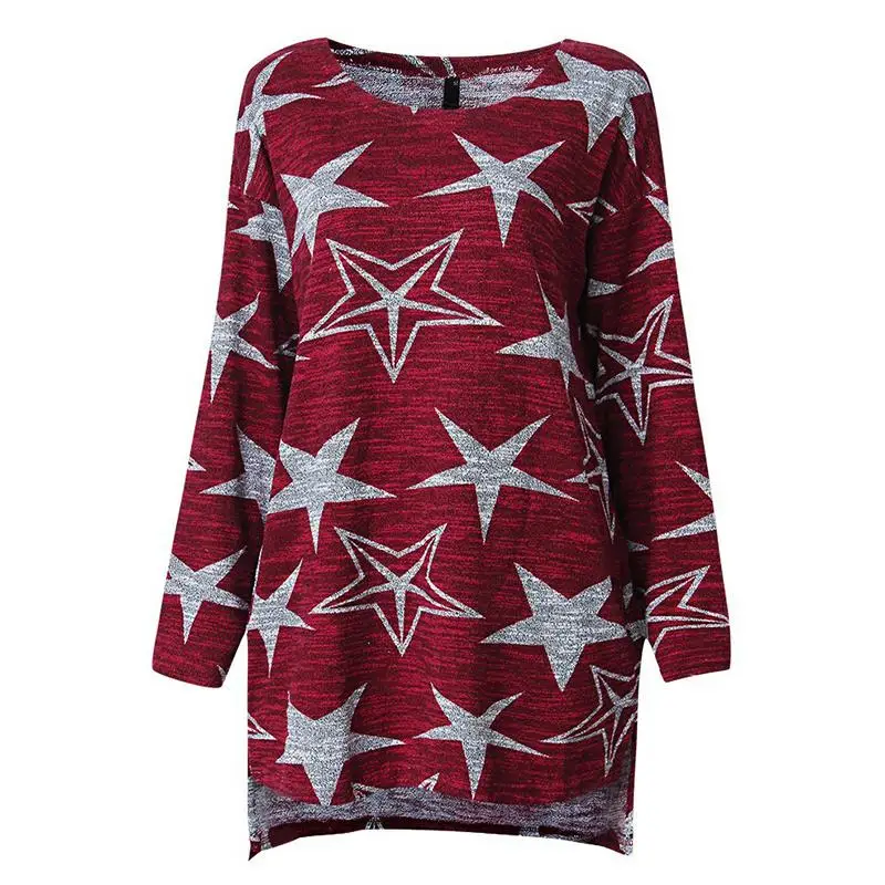 Autumn Fashion Star Print Dress Women Loose Casual O-Neck Long Sleeve Robe Femme Vestidos SJ001C
Autumn Fashion Star Print Dress Women Loose Casual O-Neck Long Sleeve Robe Femme Vestidos SJ001C