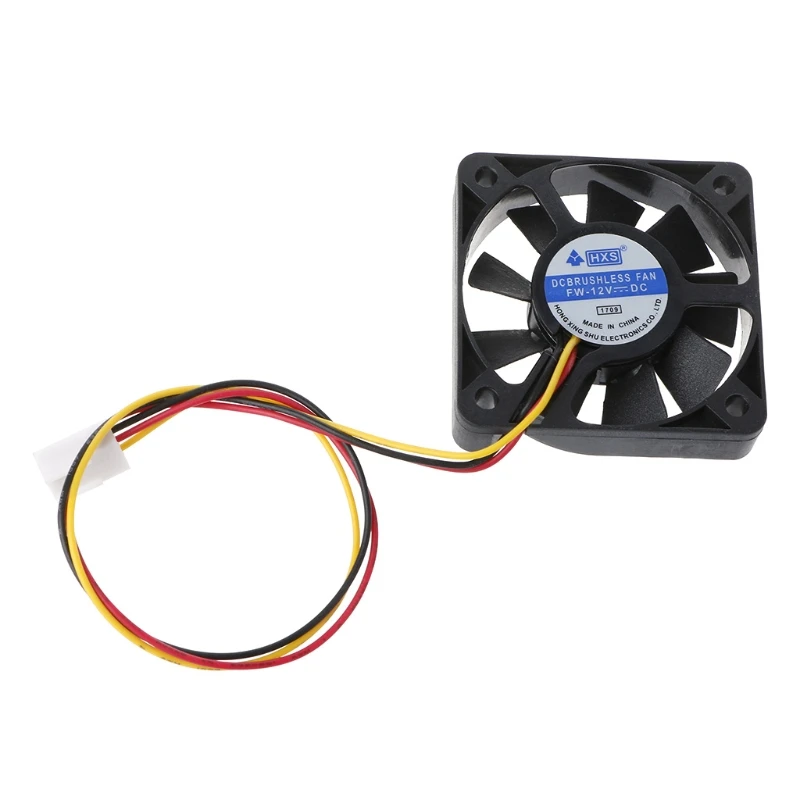2021 Новый мини 50 мм x 50 мм x 10 мм DC 12V 3Pin бесщеточный процессорный кулер 9-лепестковая Вентилятор охлаждения 5010
2021 Новый мини 50 мм x 50 мм x 10 мм DC 12V 3Pin бесщеточный процессорный кулер 9-лепестковая Вентилятор охлаждения 5010