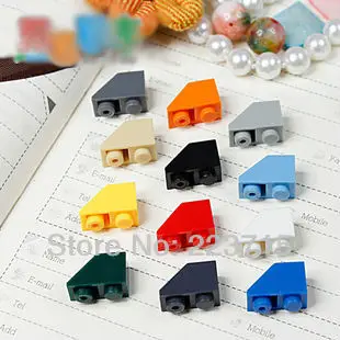 Бесплатная доставка! 3665 50 шт * черепица 1X2 Inv.* DIY просветленные блоки кирпичи