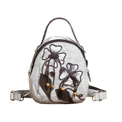 Fashion National String Appliques Women Shopping Small backpacks!Hot Floral Embossing Lady Backrack All-match Multi-use Backruck
Fashion National String Appliques Women Shopping Small backpacks!Hot Floral Embossing Lady Backrack All-match Multi-use Backruck